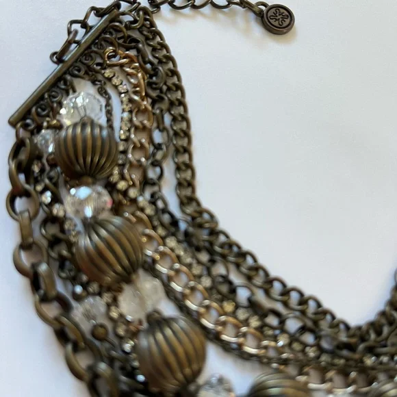 Dark Romance ~ Multiple Strand Bracelet ~ Lobster Claw Clasp ~ Vera Wang - Picture 3 of 6